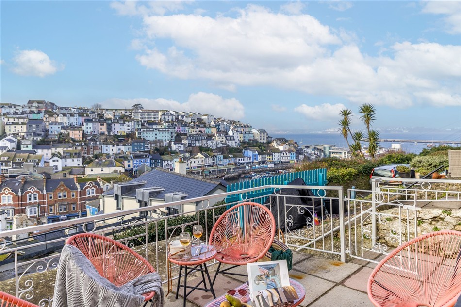 Balcony at Number Eleven, Brixham