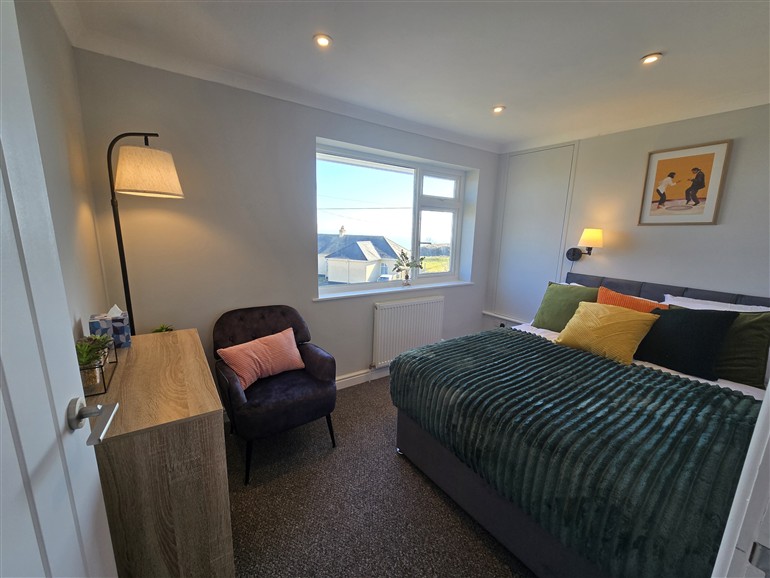 One of the bedrooms at Citadel Heights in Dover