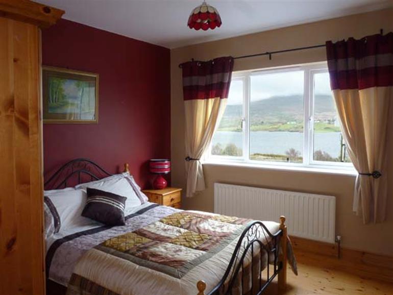 One of the bedrooms at Coillmor in Clonbur