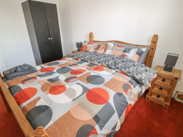 One of the bedrooms at Ellis House in Haworth