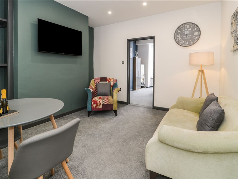 One of the bedrooms at