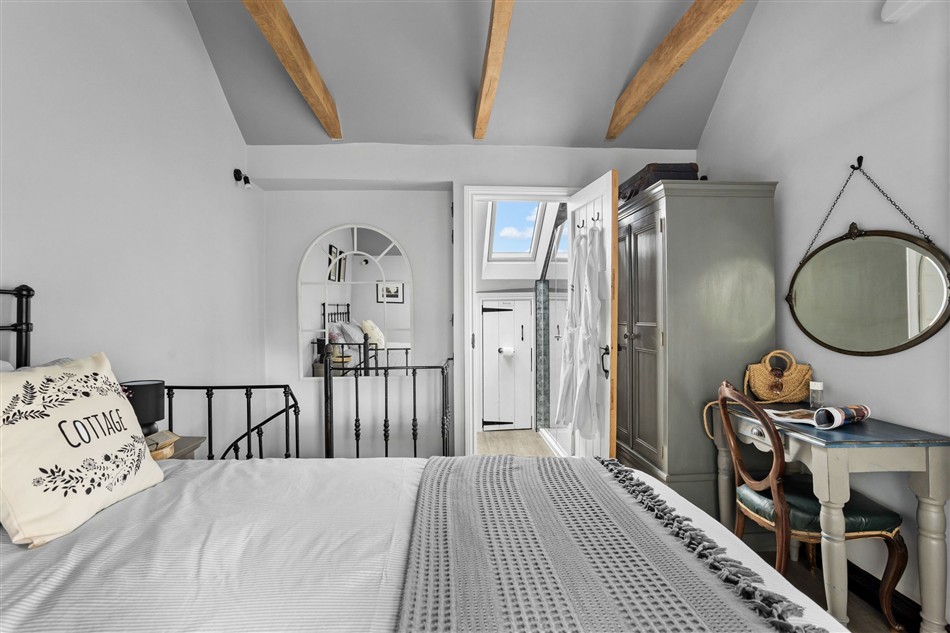 Bedroom in Apothecary Cottage, Wedmore