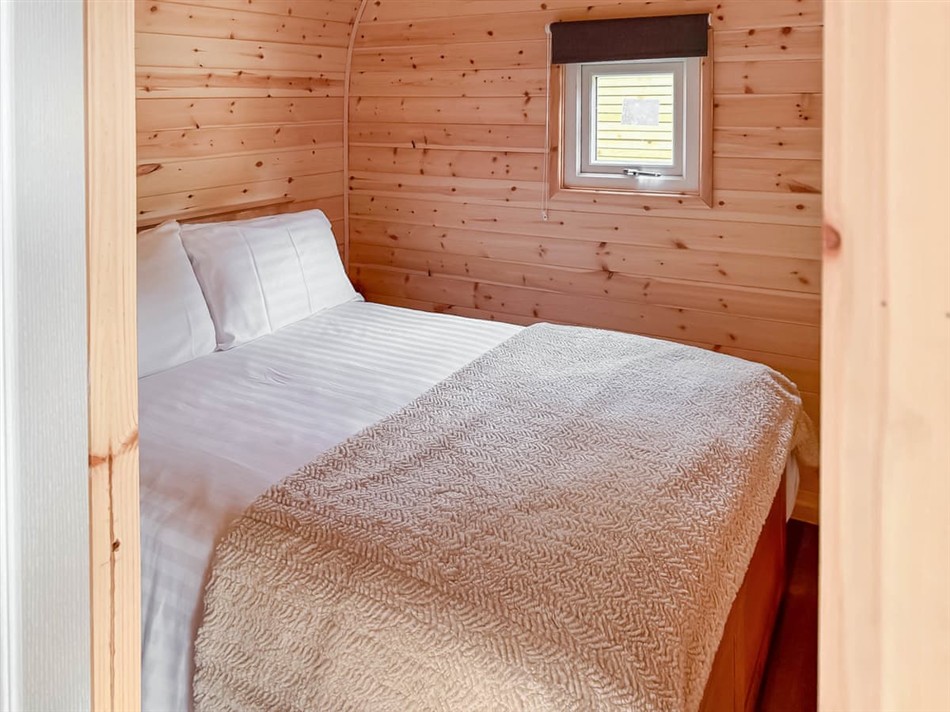 Bedroom in Glamping Pod 2, Chester