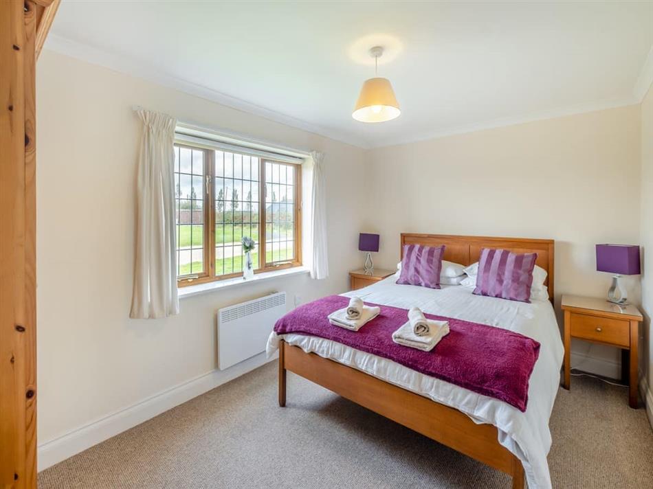 Bedroom in Hilltop Barn, Arreton, near Newport