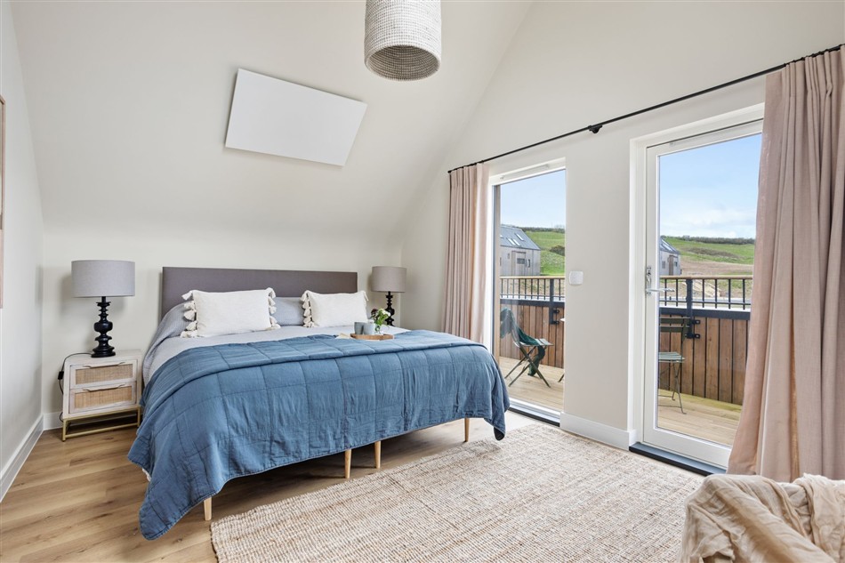 Bedroom in No.3 The Vista, Willingcott, Woolacombe