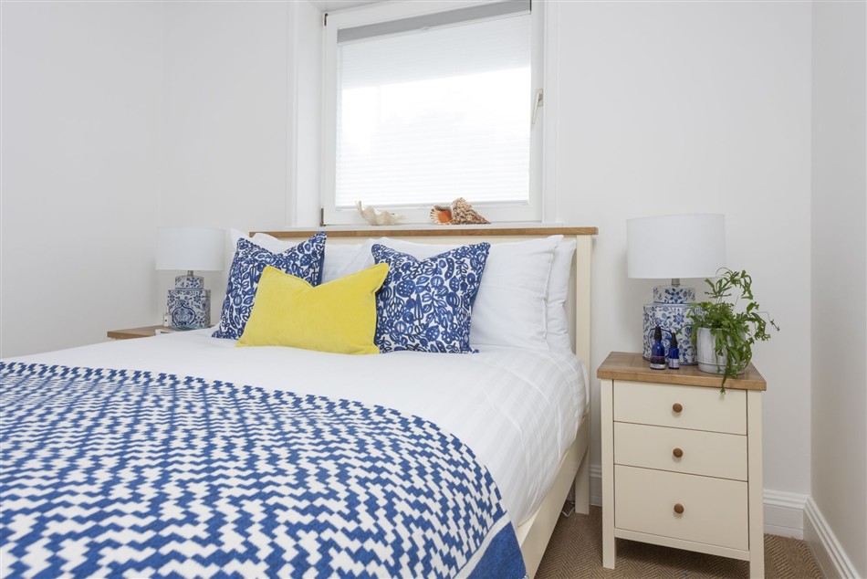 Bedroom in Pink Sands, Carrack Widden, St Ives