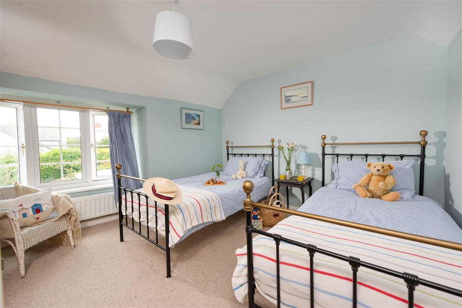 Bedroom in Pump Cottage (Sleeps 8), Gwithian