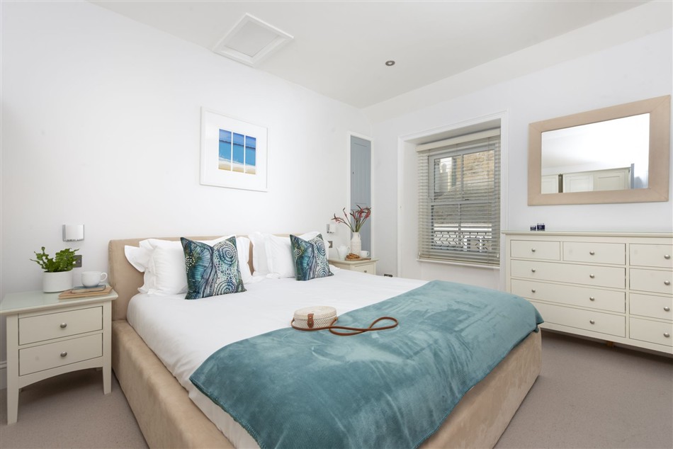 Bedroom in Serendipity Cottage, St Ives