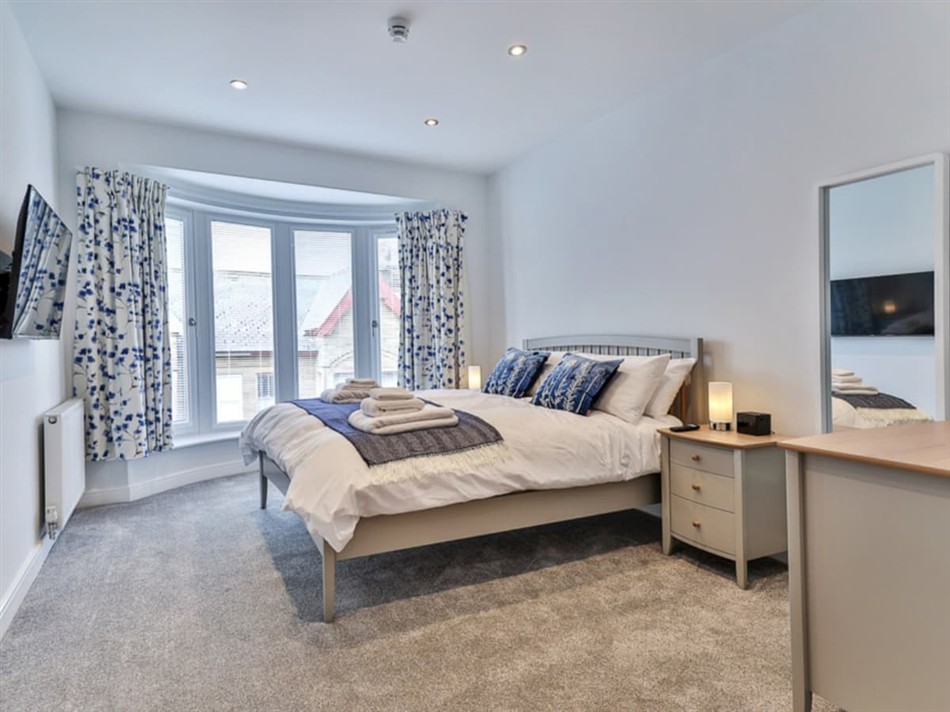 Bedroom in The Lighthouse Flat, Filey