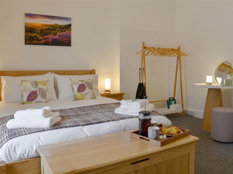 Bedroom in The Old Police House, Saltburn-by-the-Sea