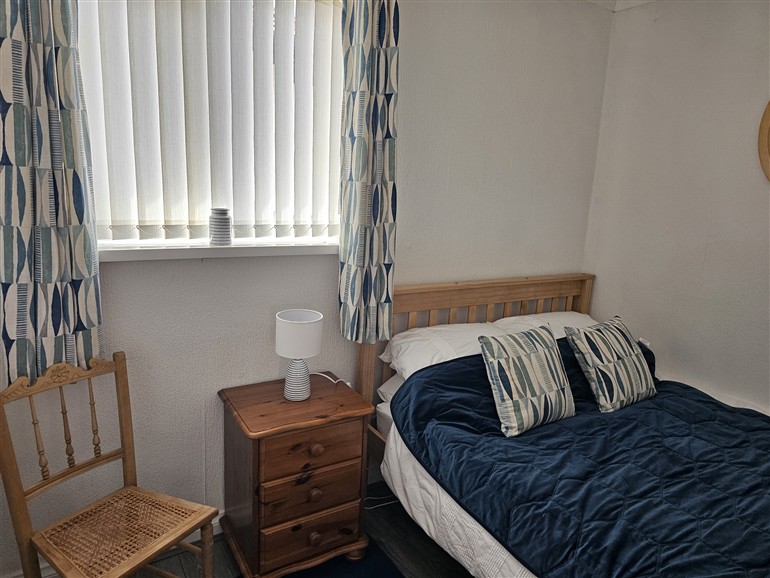 This is a bedroom at Seahorses in Kinmel Bay