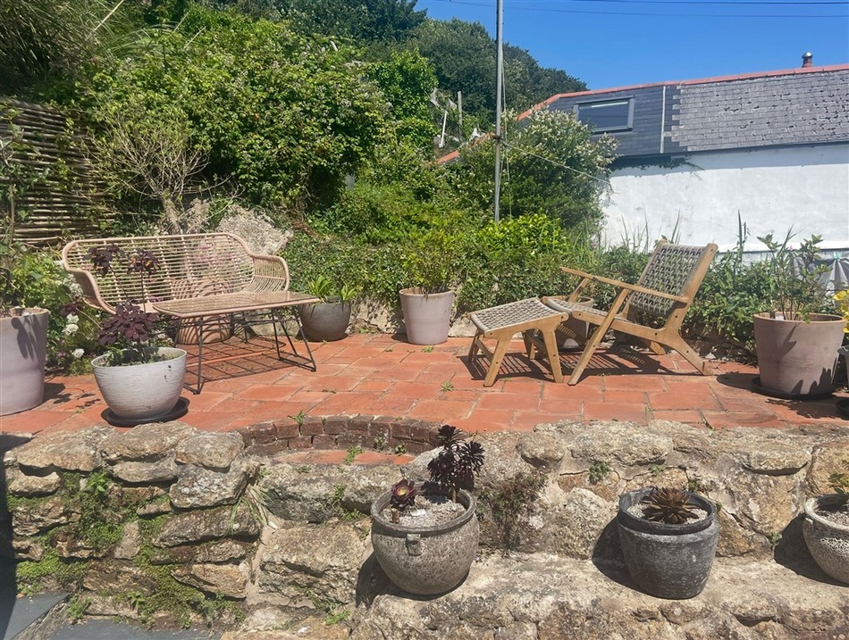 Garden at 8 Millpool, Mousehole