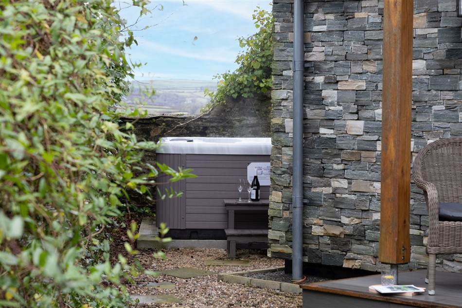 Garden at Cottage Suite 5, Kentisbury Grange, Barnstaple