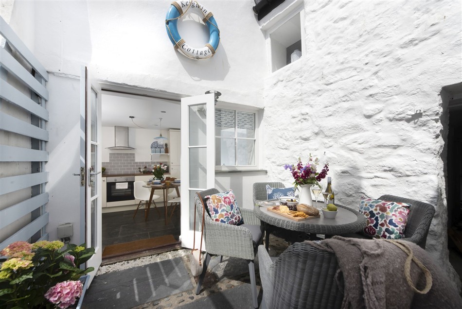 Garden at Keigwin Cottage, Mousehole