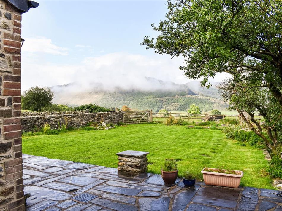 Garden at Nant Y Crogwyn, Penmachno
