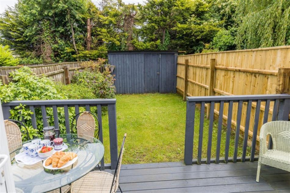 Garden at Upside Down, Lymington