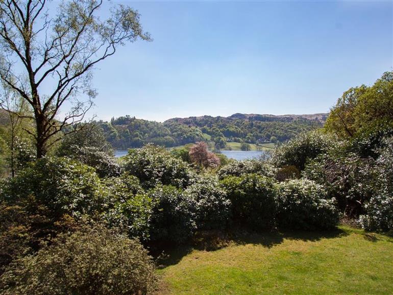 The garden at Easedale in Grasmere
