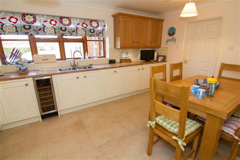 Kitchen at 2 Priory Court, Thornham near Hunstanton in Norfolk
