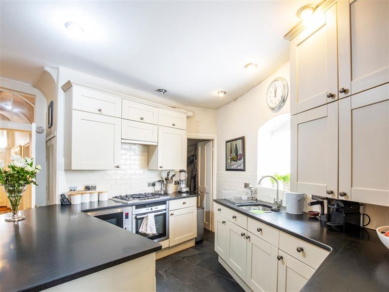 The kitchen at Cadogan House in Monmouth