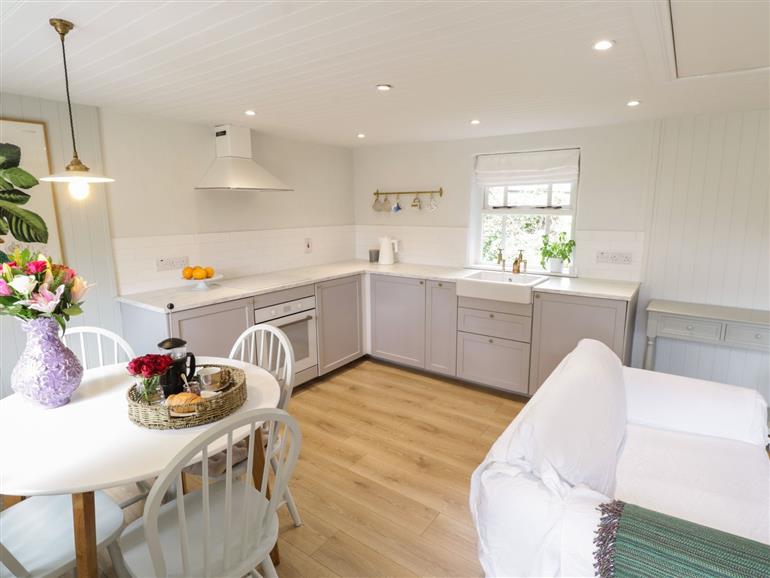 This is the kitchen at Fig Cottage in Dunfanaghy