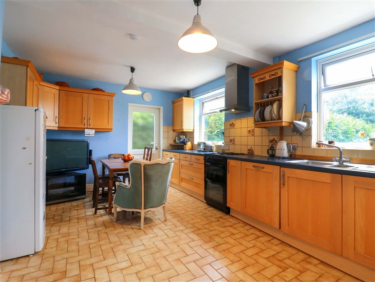 This is the kitchen at Hillside in Holmer Green