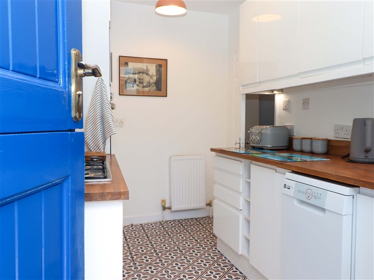 Kitchen at Kenny Cottage in Dawlish