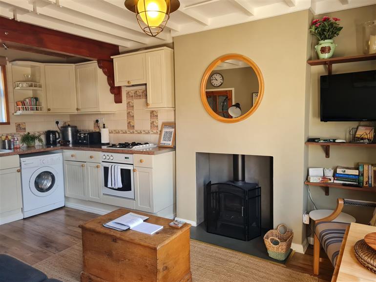 The kitchen at Pipit House in Whitby