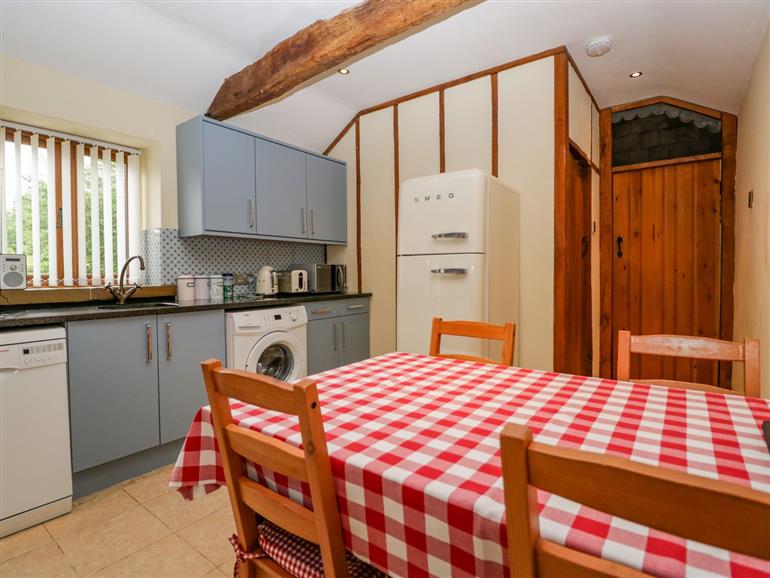 Kitchen at Sutton Barn in Hope Mansell