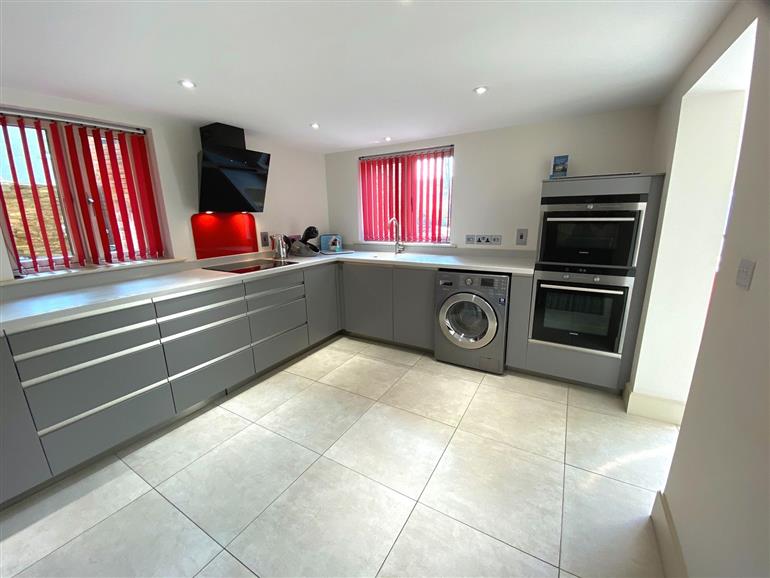 Kitchen at Woollen Cottage in Nailsworth