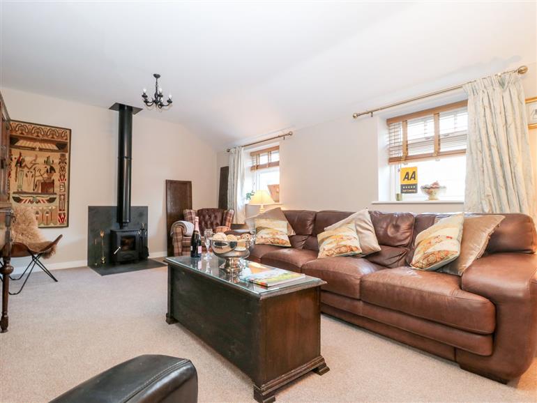 The living room at 1 Church Barns in Pocklington