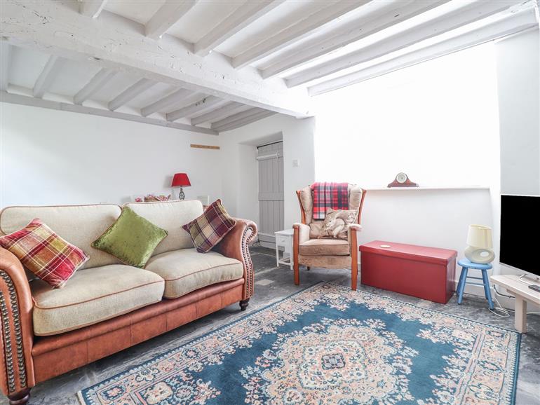 This is the living room at 1 Hendom near Corwen