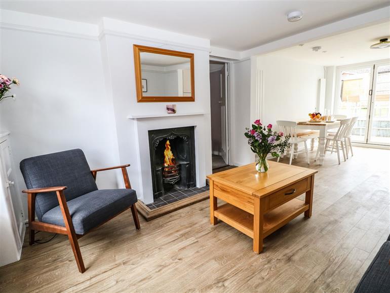 This is the living room at 1 Rainbow Villas in Westbourne