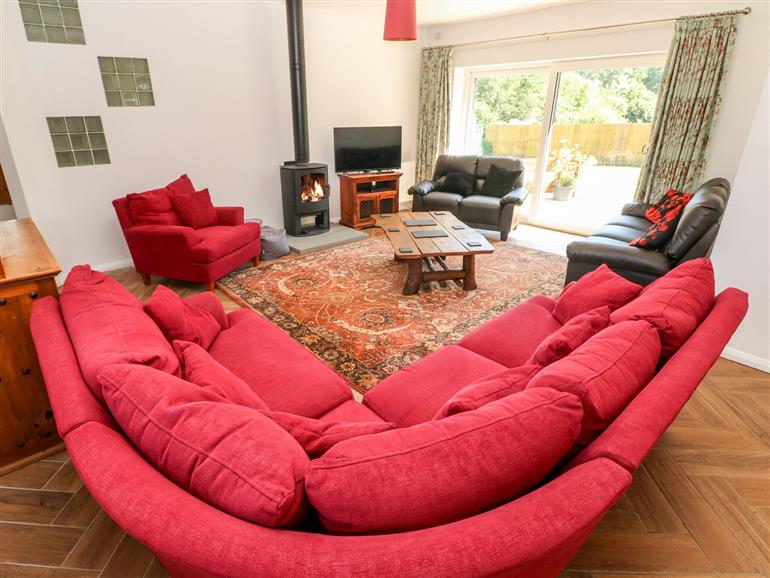 The living room at 1 The Warren in Robeston Wathen near Narberth