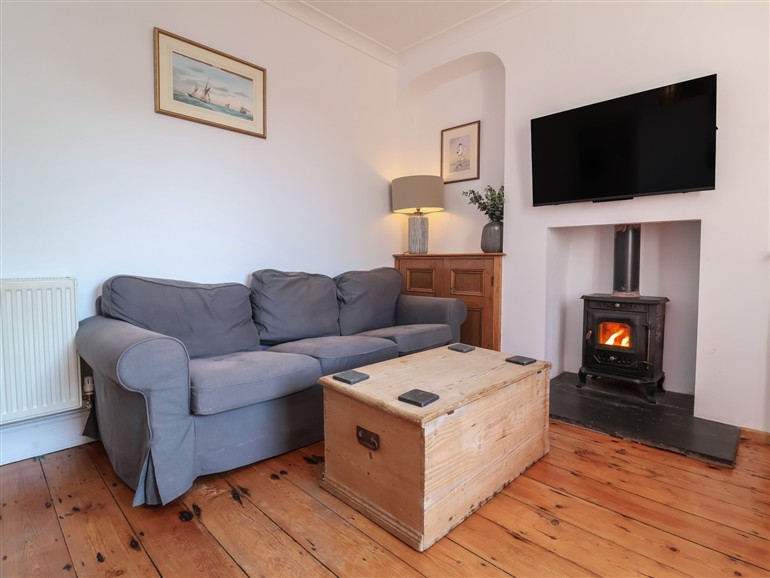 This is the living room at 12 Alpha Place in Appledore