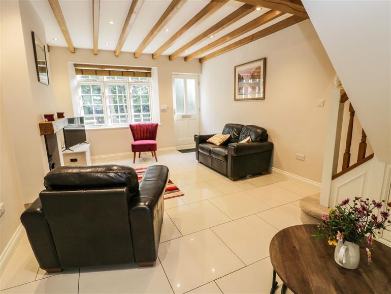 The living room at 18 High Street in Swainby