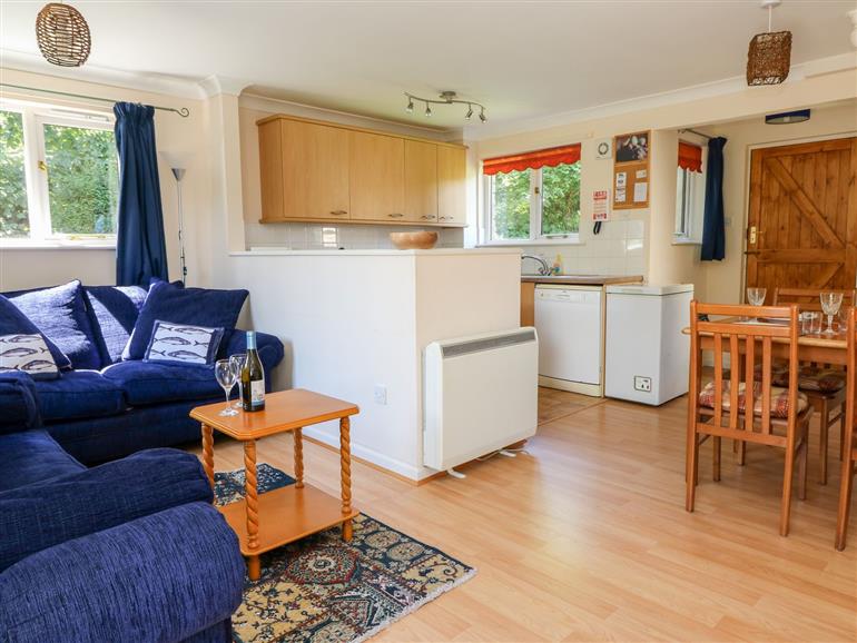 The living room at 24 Pendra Loweth in Falmouth