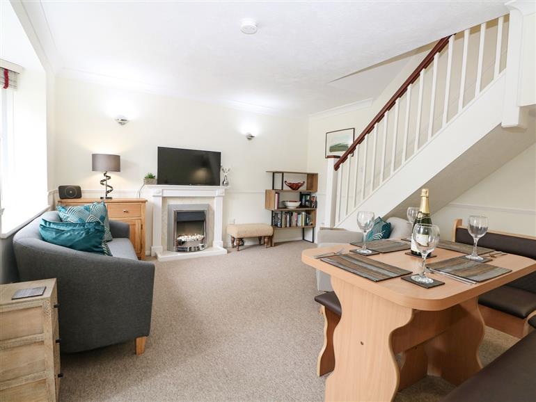 This is the living room at 26 The Portlands in Eastbourne