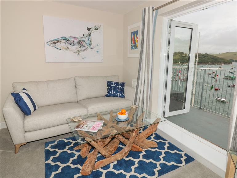 This is the living room at 37 The Salcombe in Salcombe