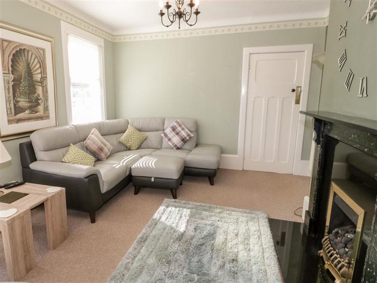 This is the living room at 5 Sea Bank Road in Colwyn Bay