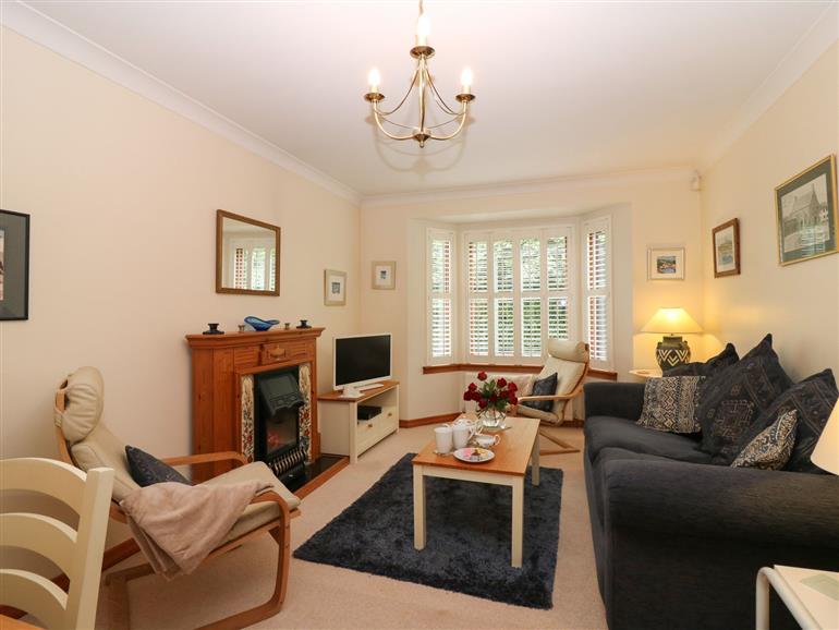 This is the living room at 77 Malcolm’s Mount West in Stonehaven