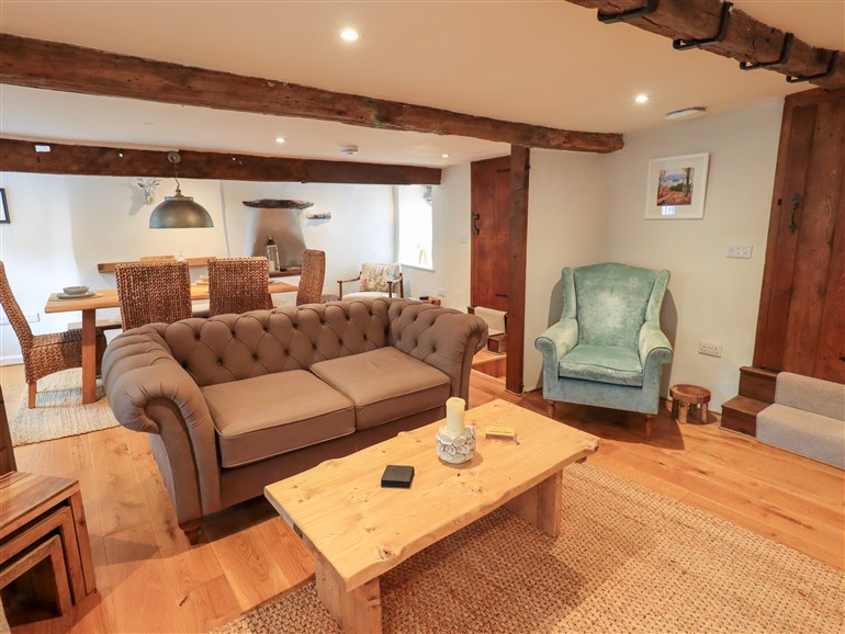 This is the living room at 8 1/2 Church Street in Ambleside