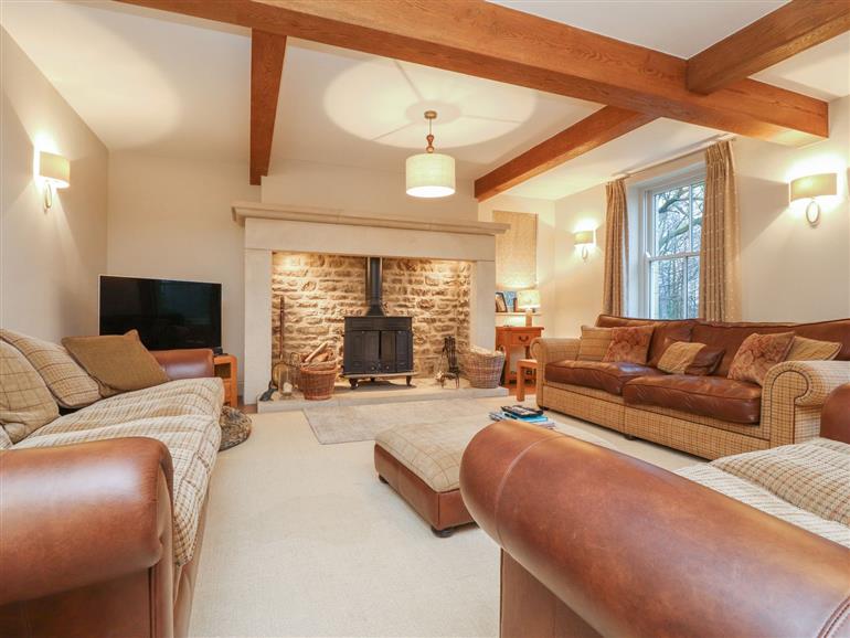 This is the living room at Anneside in Cowan Bridge