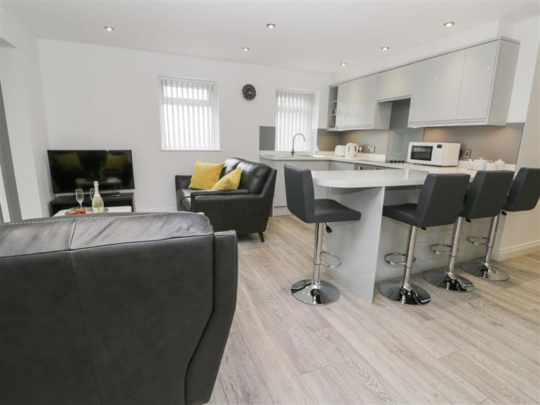 This is the living room at Apartment 1 in Whitby