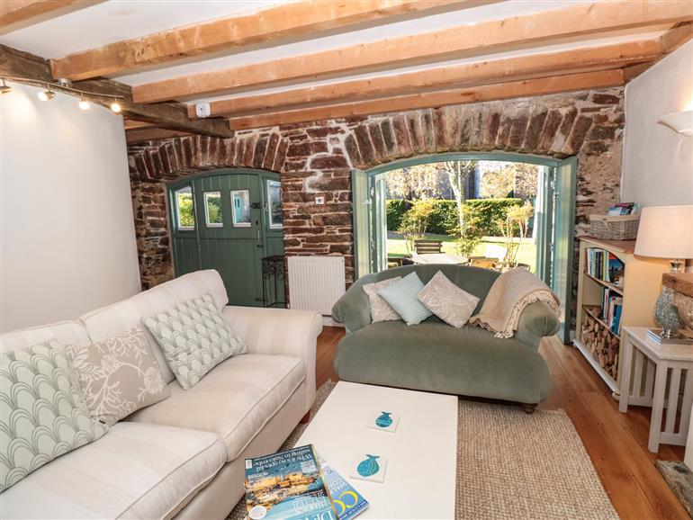 This is the living room at Baytree Cottage near Galmpton Torbay