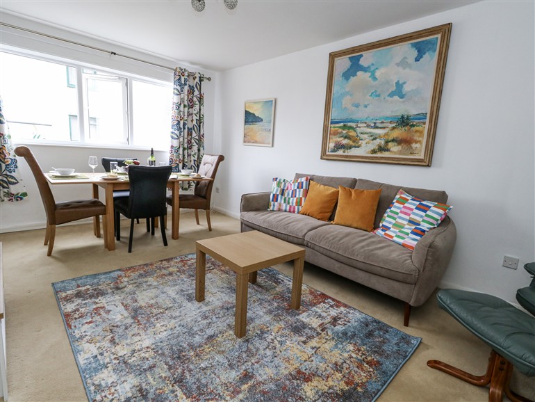 This is the living room at