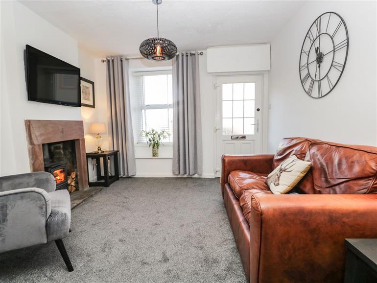 The living room at Bega Cottage in St Bees