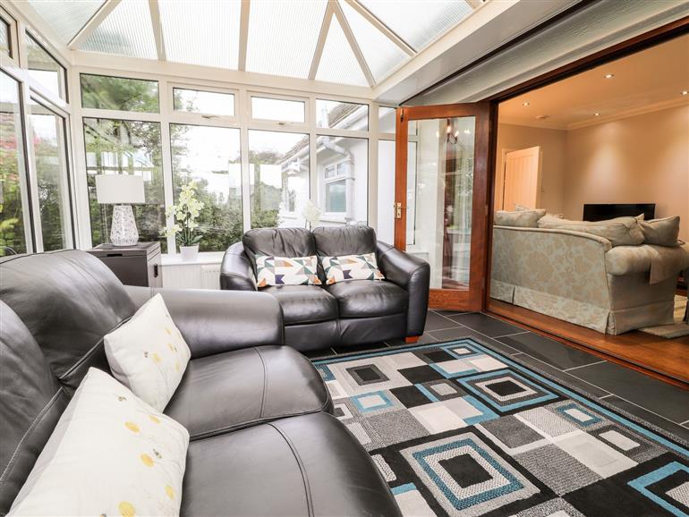 The living room at Bryn Awel House near Pembroke