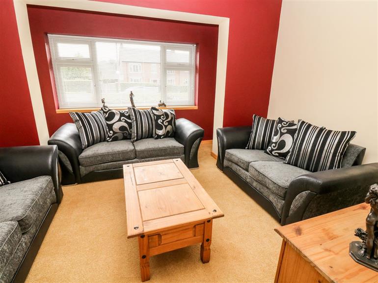 The living room at Bumble Bee in Kiveton Park