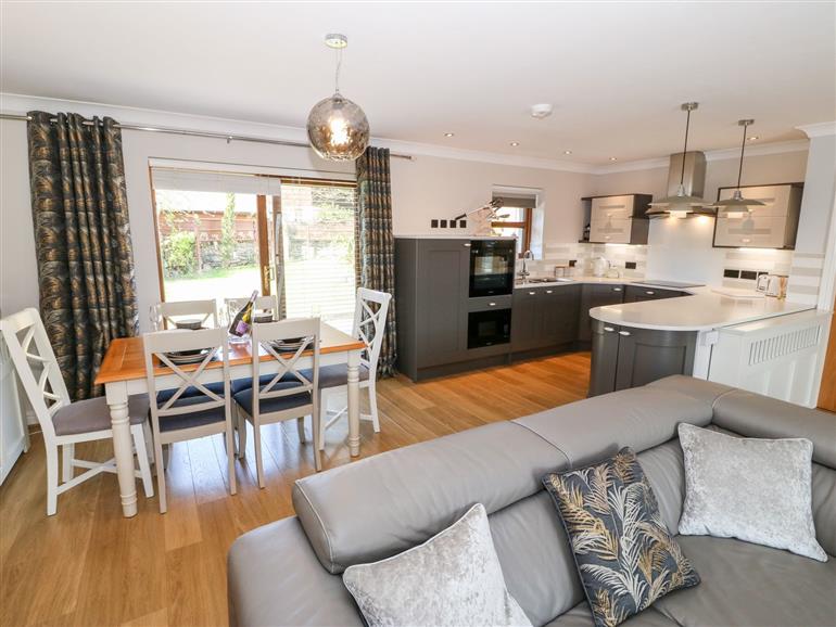 This is the living room at Bwthyn Y Gwynion in Gaerwen