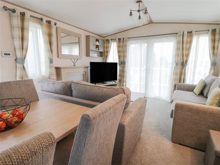 This is the living room at Cedar 1 in Cayton